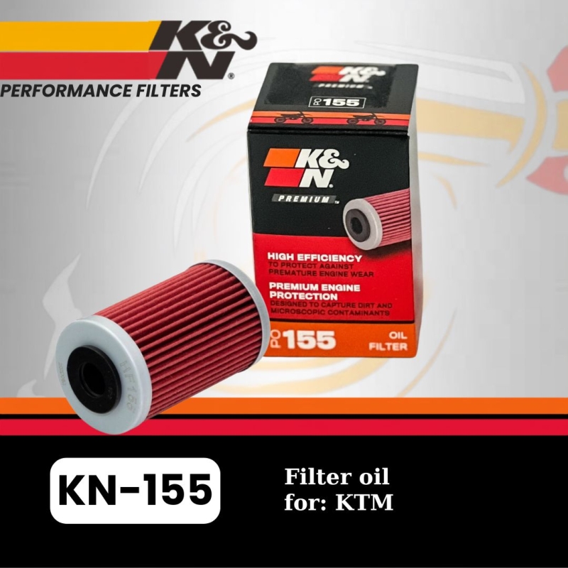 Lọc nhớt K&N 155 dành cho KTM DUKE/RC 125/200/250/390