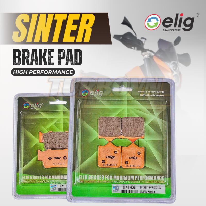 Bố thắng Elig Sinter dành cho xe KTM 660 DUKE 2008-2011