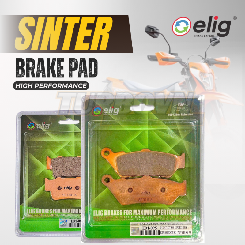 Bố thắng Elig Sinter dành cho xe KTM 660 SUPERMOTO