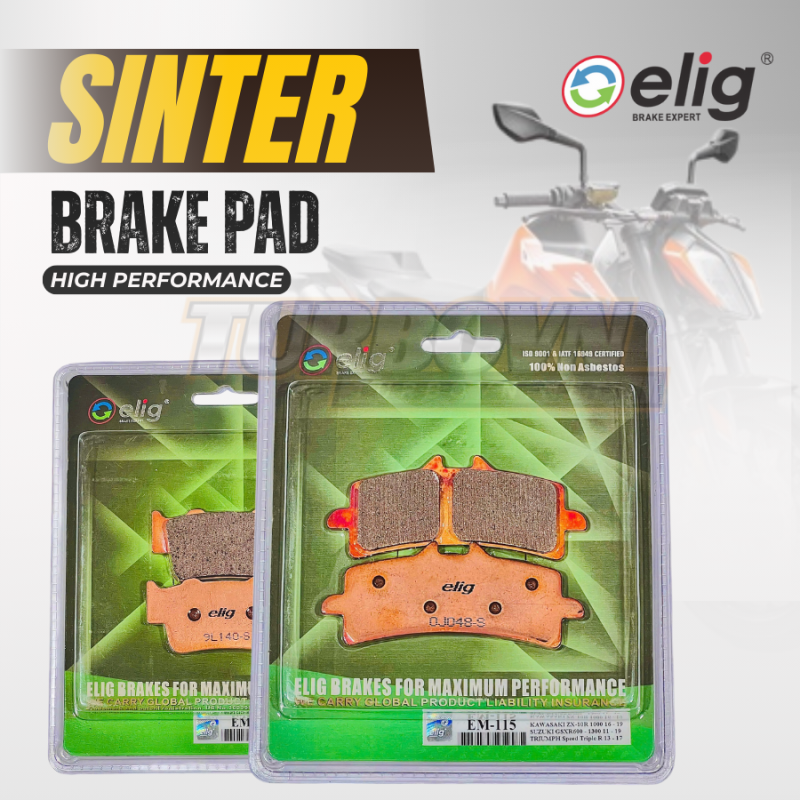 Bố thắng Elig Sinter dành cho xe KTM DUKE 890 R