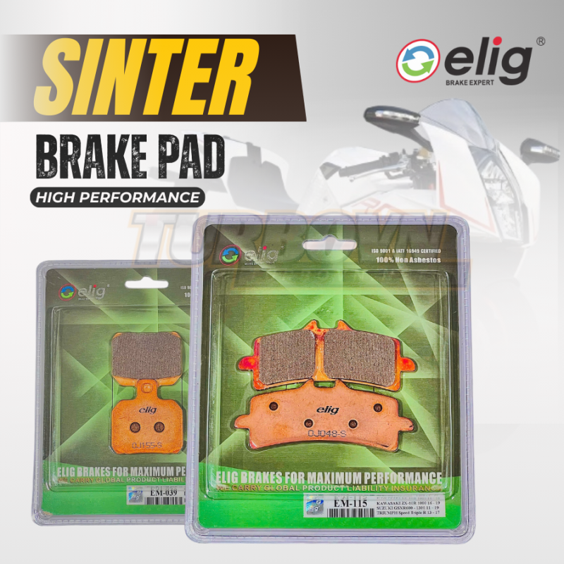 Bố thắng Elig Sinter dành cho xe KTM DUKE RC8