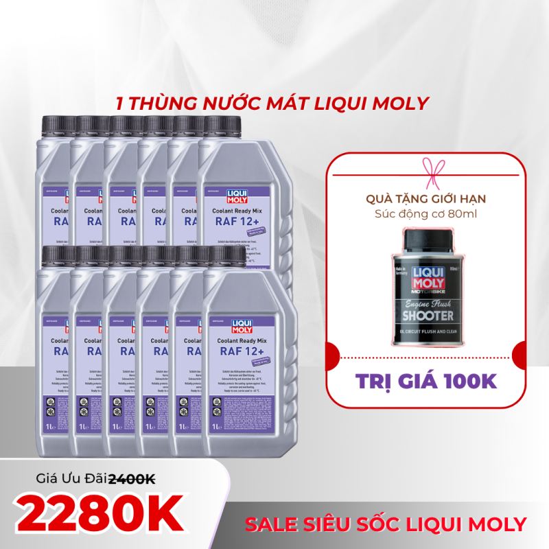 SALE NƯỚC MÁT LIQUI MOLY ( 12 CHAI/THÙNG )