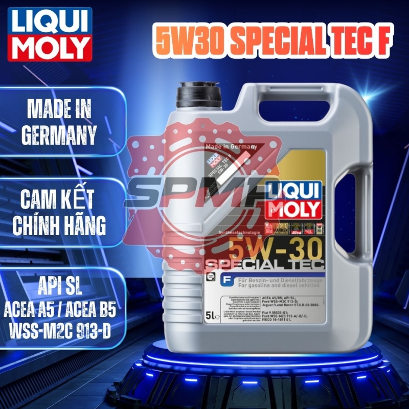 DẦU NHỚT Ô TÔ LIQUI MOLY CAO CẤP SPECIAL TEC F 5W30 5L - 2326