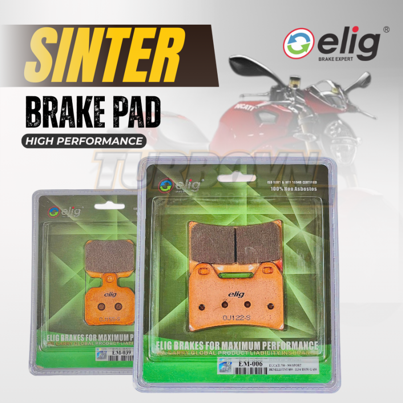 Bố thắng Elig Sinter dùng cho xe DUCATI MONSTER 796