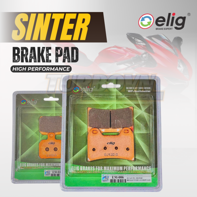 Bố thắng Elig Sinter dành cho xe MV AGUSTA 765 F3 2011-2014