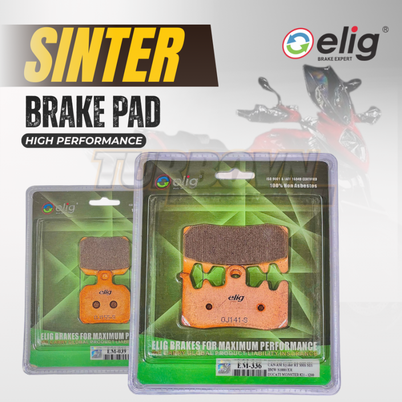 Bố thắng Elig Sinter dành cho xe MV AGUSTAR 800 TRADALE