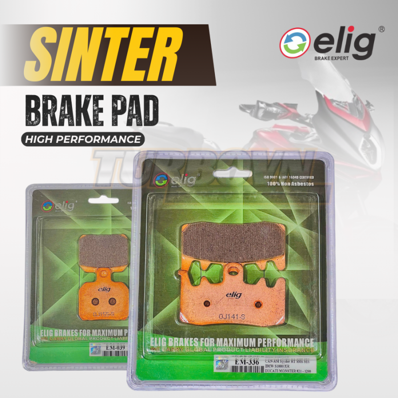 Bố thắng Elig Sinter dành cho xe MV AGUSTAR 800 Turismo Veloce