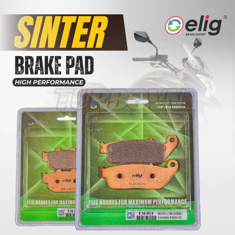 Bố thắng Elig Sinter dành cho xe HONDA NC700X NON ABS