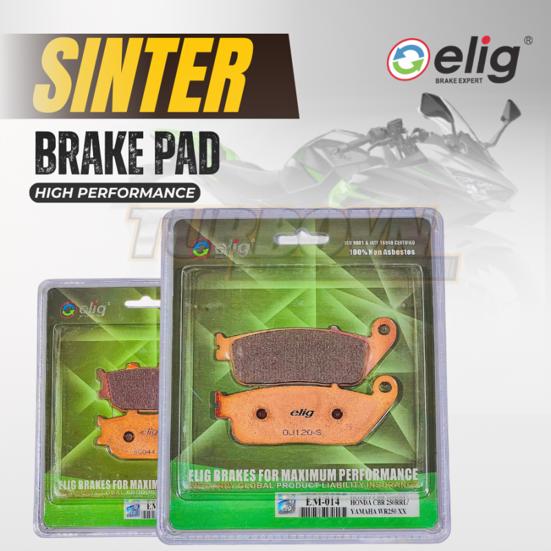 Bố thắng Elig Sinter dành cho xe KAWASAKI NINJA 650 