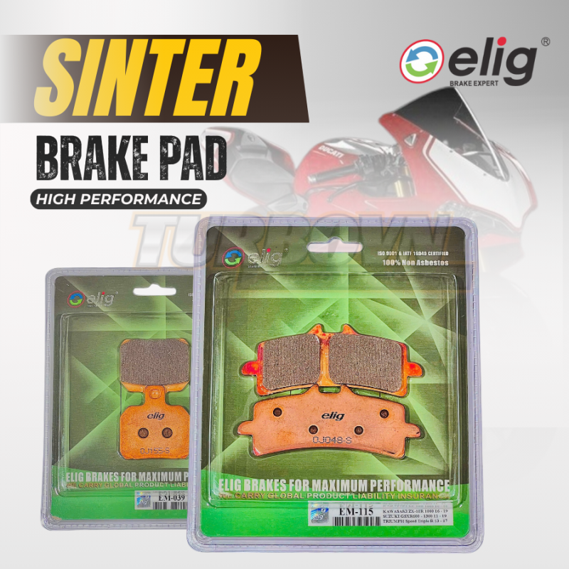 Bố thắng Elig Sinter dành cho xe DUCATI PANIGALE 1199 1299