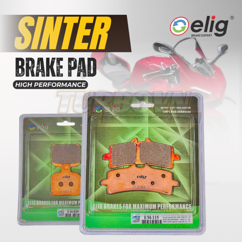 Bố thắng Elig Sinter dành cho xe DUCATI PANIGALE V4S V4R
