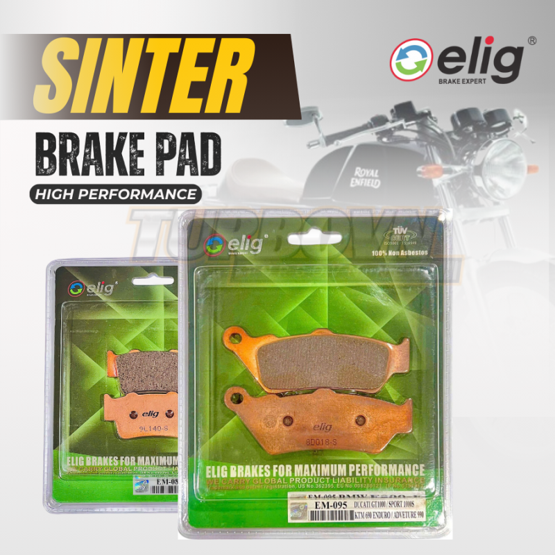 Bố thắng Elig Sinter dành cho xe ROYAL ENFIELD 535 CONTINETAL_GT