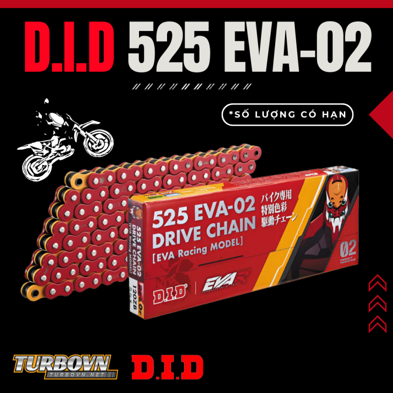 SÊN DID 525EVA-02 LIMITED EDITION DID x EVA Racing Evangelion