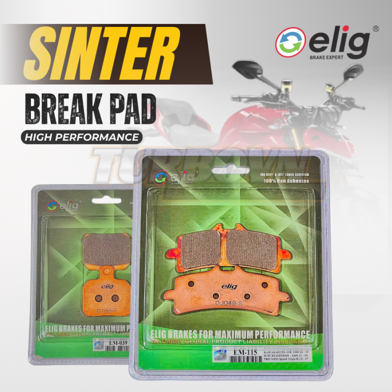 Bố thắng Elig Sinter dành cho xe Ducati STREET FIGHTER V4 S