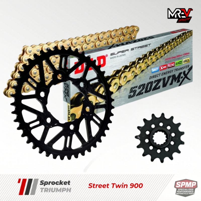 Nhông Dĩa MREV cho xe Triumph Street Twin 900 17-41/520