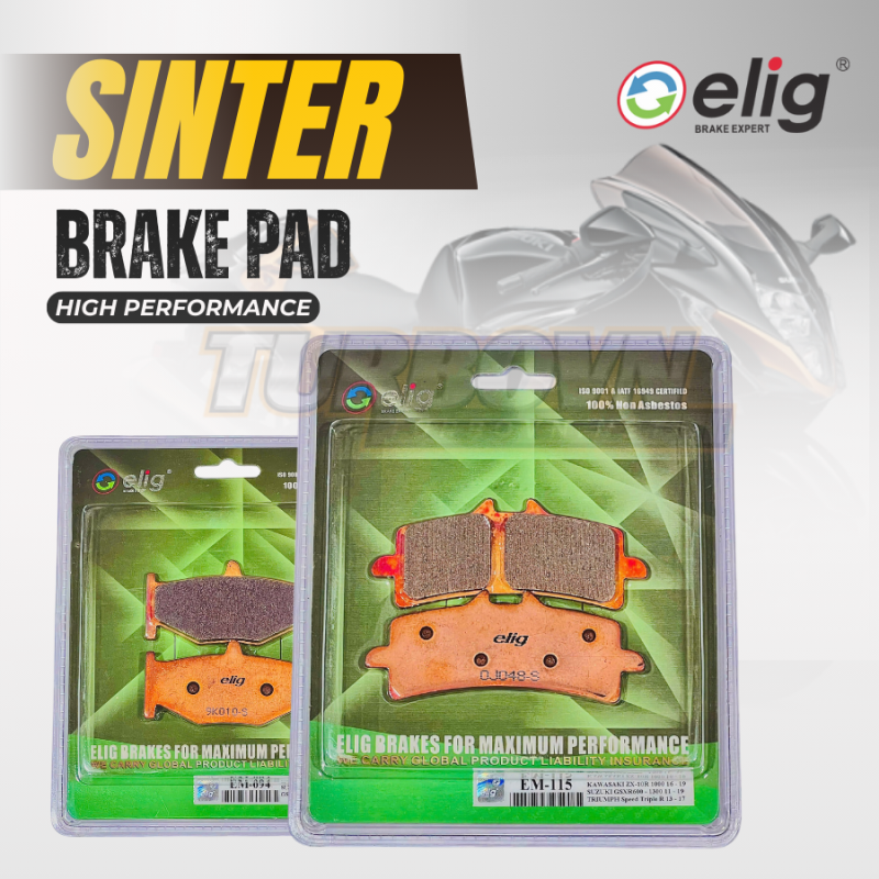 Bố thắng Elig Sinter dành cho xe SUZUKI 1300 HAYABUSA 2020-2023