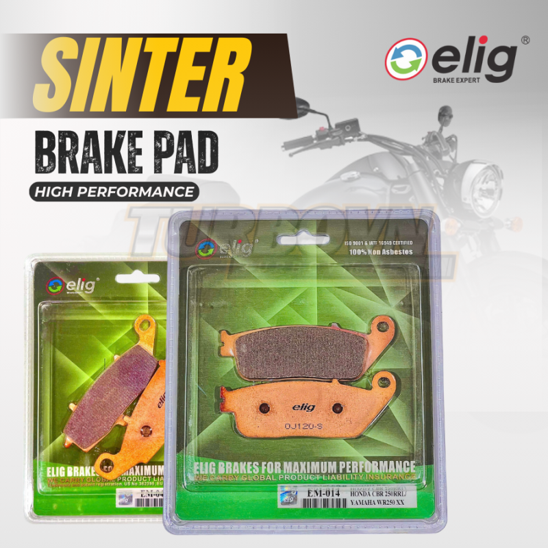 Bố thắng Elig Sinter dành cho xe SUZUKI C90 1500 Boulevard B.O.S.S. 2013-2018