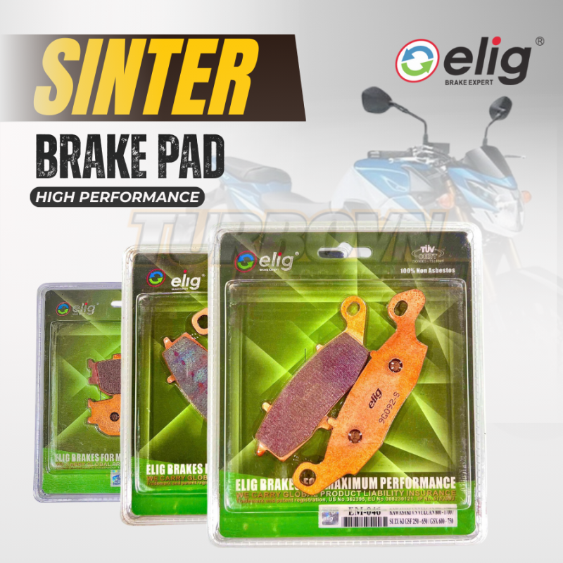 Bố thắng Elig Sinter dành cho xe SUZUKI GSR750_ S750