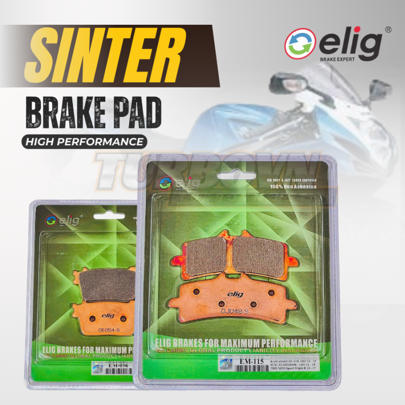 Bố thắng Elig Sinter dành cho xe SUZUKI GSX 600_750 2011-2020