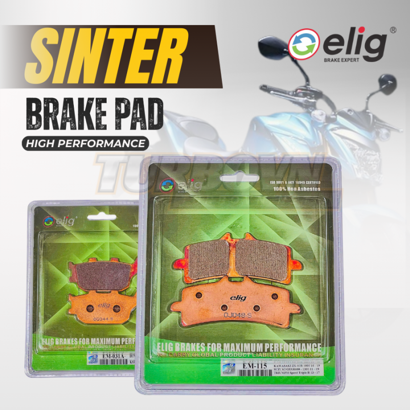 Bố thắng Elig Sinter dành cho xe SUZUKI GSX-R1000 2017-2023