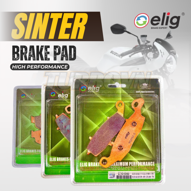 Bố thắng Elig Sinter dành cho xe SUZUKI SV650X 2018