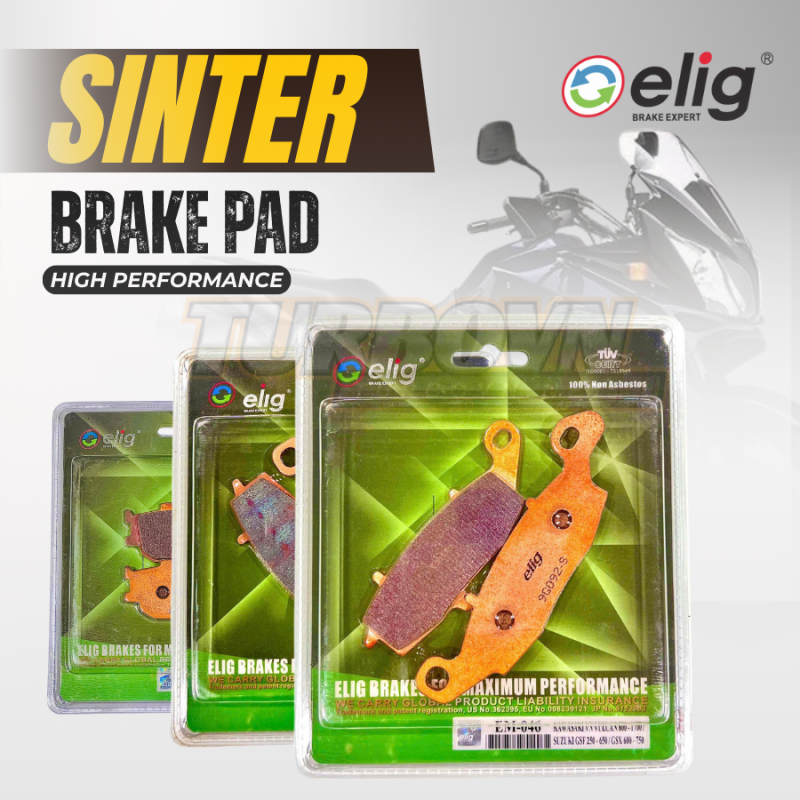 Bố thắng Elig Sinter dành cho xe SUZUKI V-TROM 1000 2002-2013