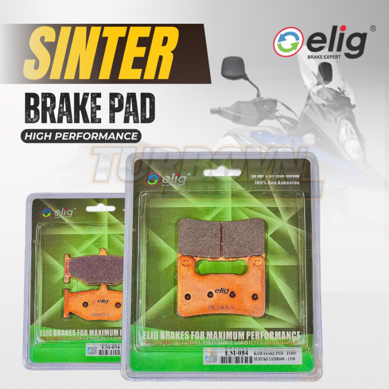 Bố thắng Elig Sinter dành cho xe SUZUKI V-TROM 1000 2014-2019