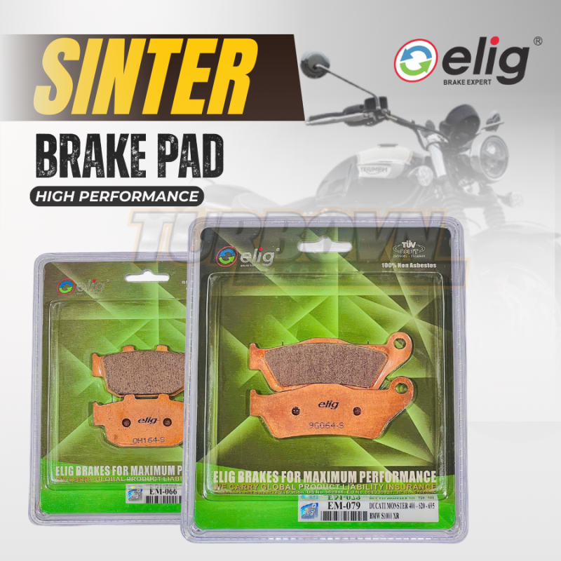 Bố thắng Elig Sinter dành cho xe TRIUMPH 1200 bonneville speedmaster 