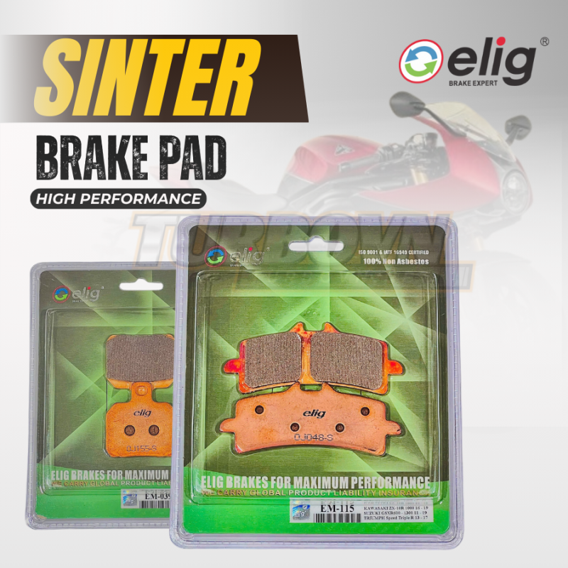 Bố thắng Elig Sinter dành cho xe TRIUMPH 1200 SPEED TRIPLE RR