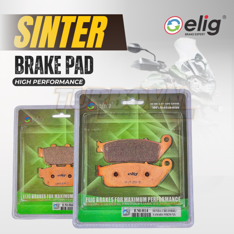 Bố thắng Elig Sinter dành cho xe TRIUMPH 1200 TIGER 2012-2015