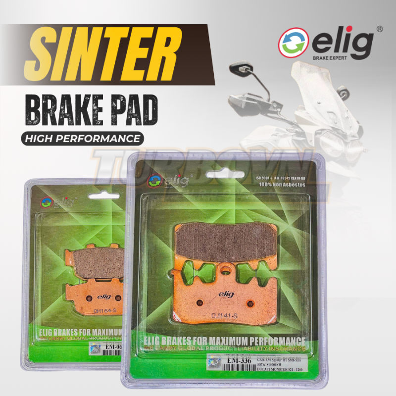 Bố thắng Elig Sinter dành cho xe TRIUMPH 1200 TIGER 16-17 (2)