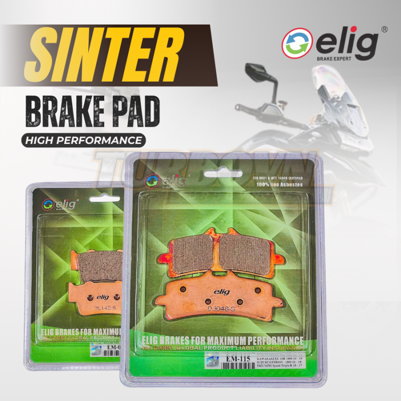 Bố thắng Elig Sinter dành cho xe TRIUMPH 1200 TIGER 16-17 (3)