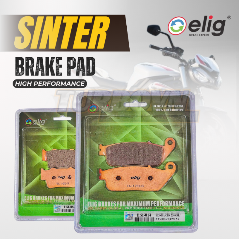 Bố thắng Elig Sinter dành cho xe TRIUMPH 660 Street Triple S