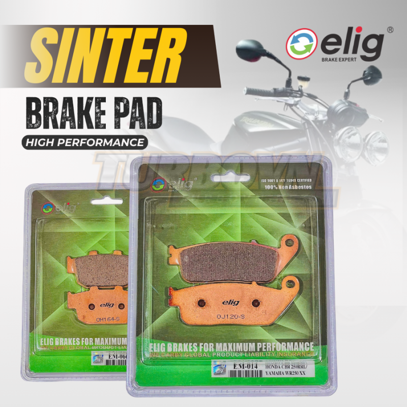 Bố thắng Elig Sinter dành cho xe TRIUMPH 675 STREET TRIPLE 2008-2912