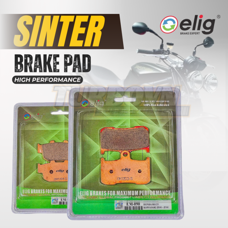 Bố thắng Elig Sinter dành cho xe TRIUMPH 675 STREET TRIPLE R 2008-2012