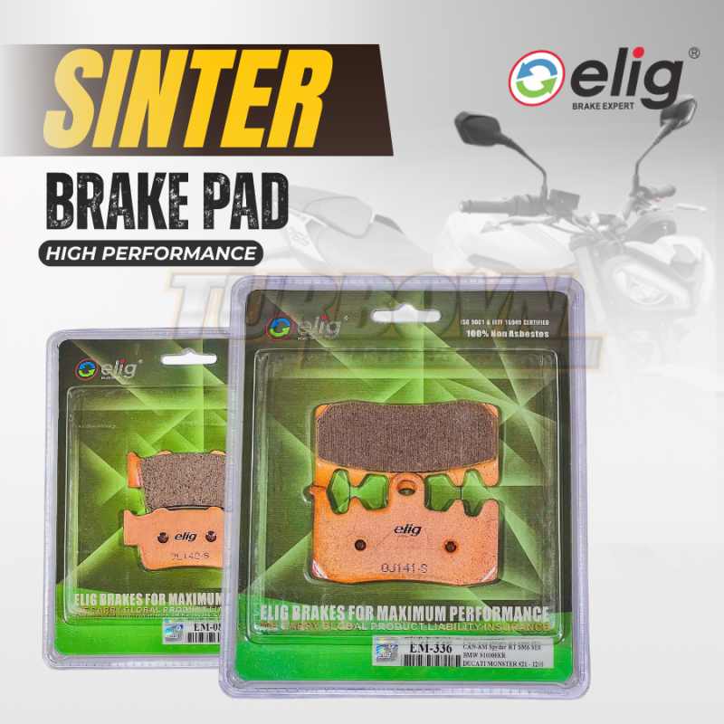 Bố thắng Elig Sinter dành cho xe TRIUMPH 765 street triple R 