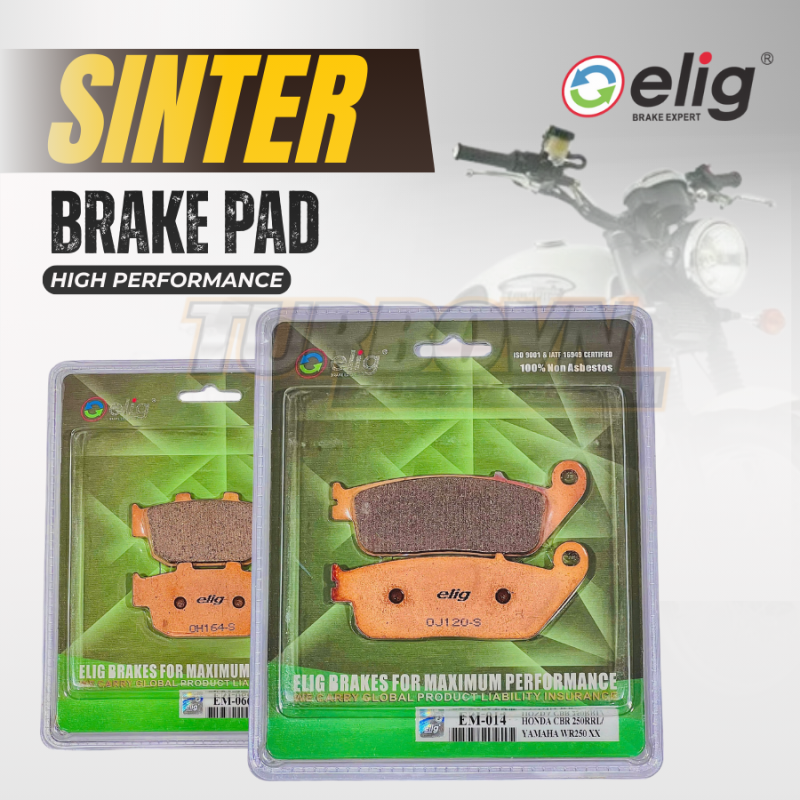 Bố thắng Elig Sinter dành cho xe TRIUMPH 900 SCRAMBLER_ STREET TWIN_ SPEED TWIN 2006-2016