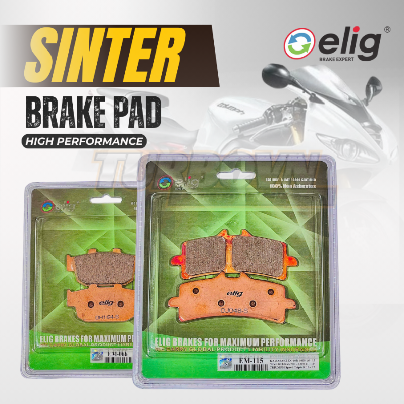 Bố thắng Elig Sinter dành cho xe TRIUMPH DAYTONA 675R