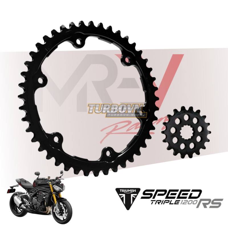 Nhông dĩa dành cho xe TRIUMPH SPEED TRIPLE 1200RS