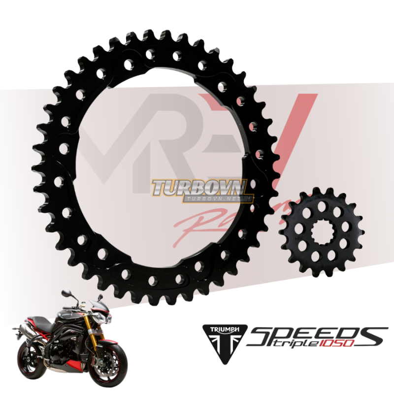 Nhông dĩa dành cho xe TRIUMPH SPEEDS TRIPLE 1050