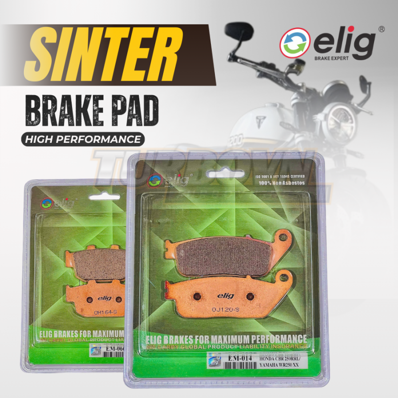 Bố thắng Elig Sinter dành cho xe TRIUMPH T120 2016-2020