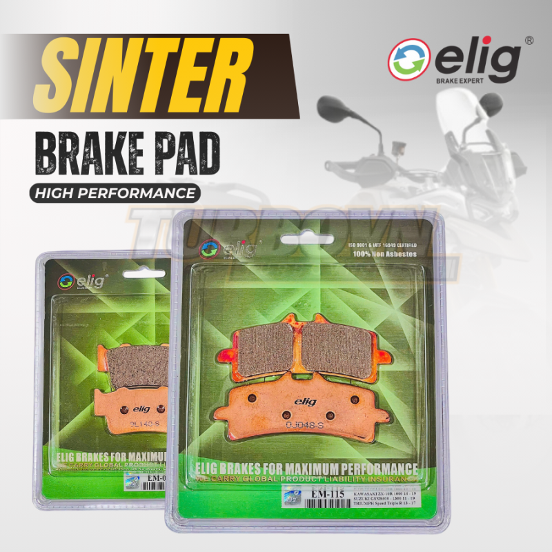 Bố thắng Elig Sinter dành cho xe TRIUMPH TIGER 850 SPORT 2021-2023