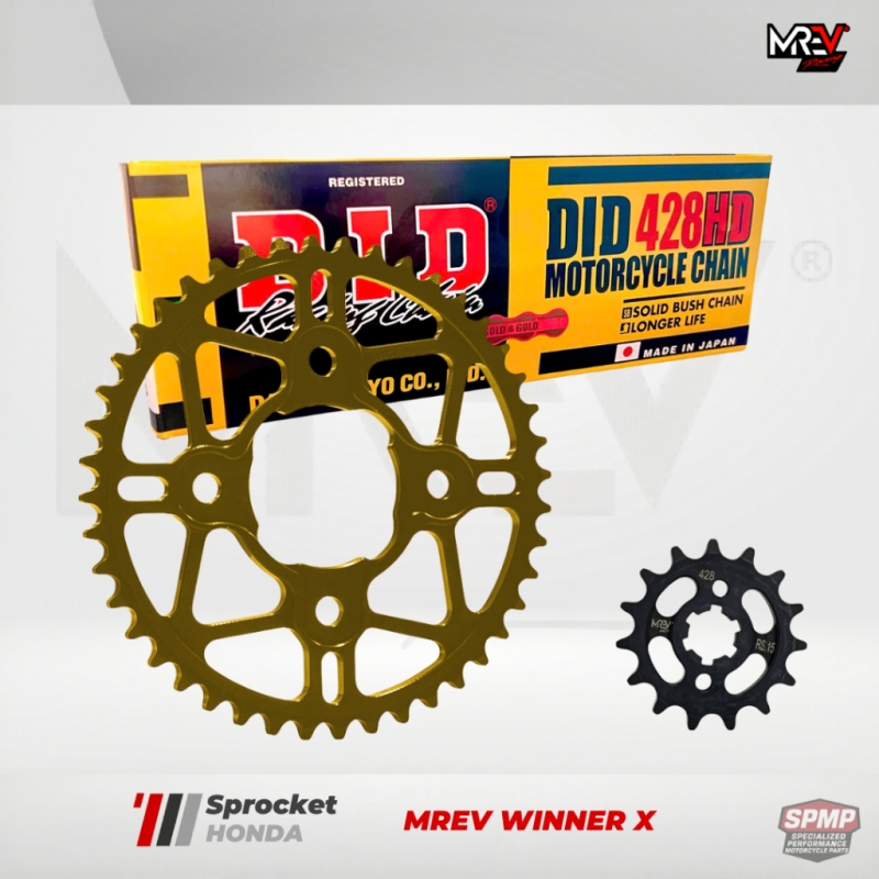 Nhông Dĩa MREV cho xe Honda Winner X, Winner R 2026  15-44/428