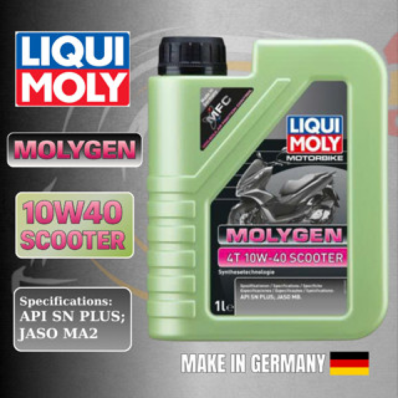 Dầu nhớt xe tay ga LIQUI MOLY MOLYGEN 4T 10W40 SCOOTER 1L Đại Lý Chính Hãng (21719)