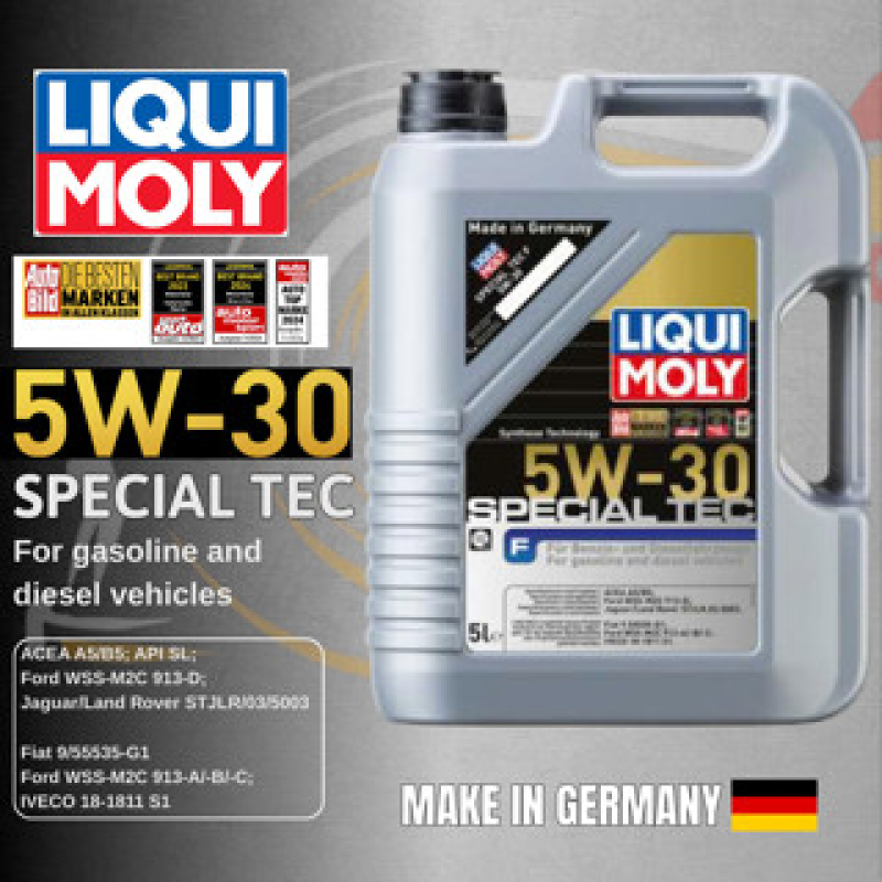 DẦU NHỚT Ô TÔ CAO CẤP (SPECIAL TEC F 5W30 LIQUI MOLY) 5L - 2326