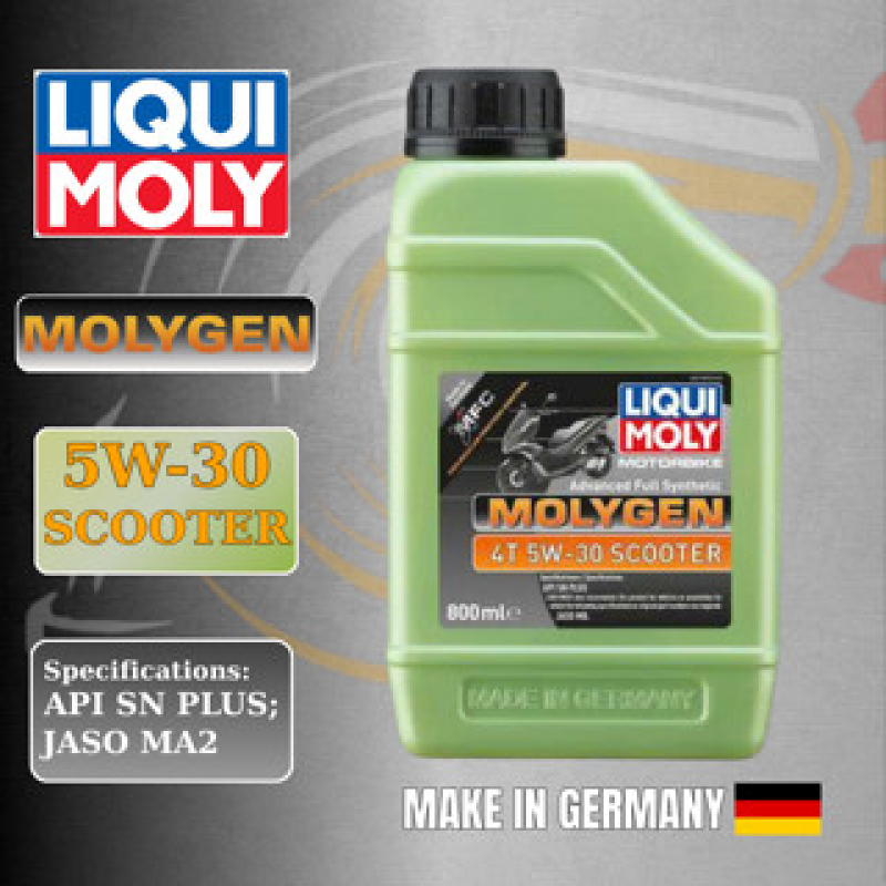 Nhớt xe tay ga cao cấp Liqui Moly Molygen Scooter 5W30 800ML chính hãng - 21895