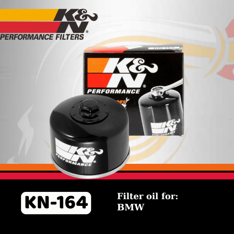 Lọc nhớt K&N 164 cho xe phân khối lớn
