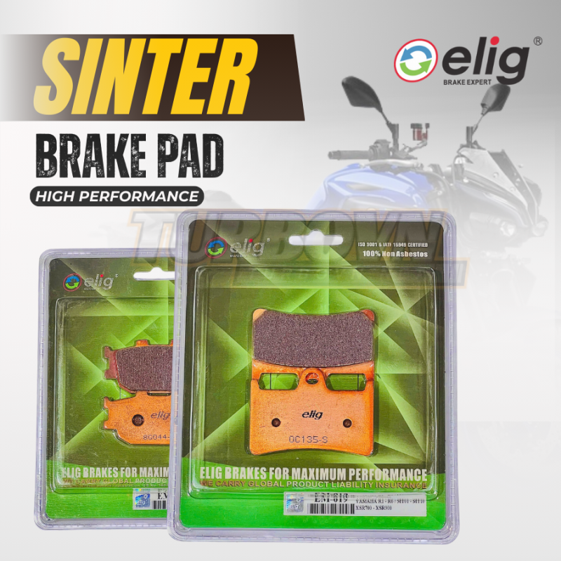 Bố thắng Elig Sinter dành cho xe YAMAHA MT10 2020-2024