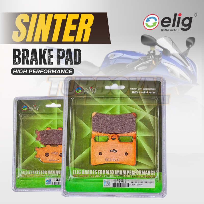 Bố thắng Elig Sinter dành cho xe YAMAHA R6 2007-2016