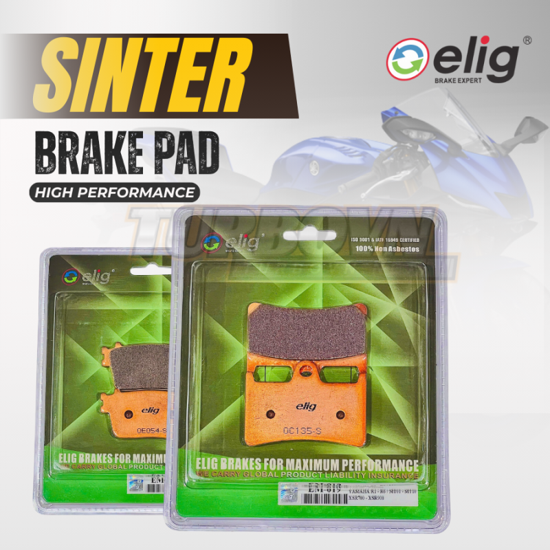 Bố thắng Elig Sinter dành cho xe YAMAHA R6 2017-2021